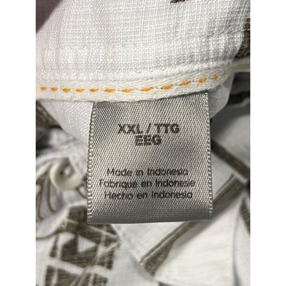 Quiksilver Waterman Collection Mens Comfort Fit Button-Up Shirt XXL Rayon - Picture 9 of 9